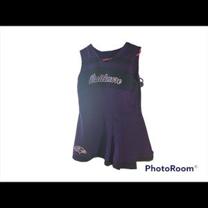 Purple Baltimore ravens Cheer dress